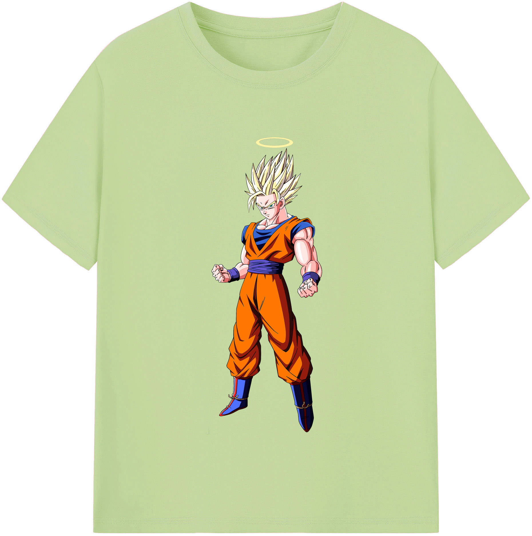 （画像用） ドラゴンボール 孫悟空（そん ごくう）Son Goku カカロット DRAGON BALL Kakarotto 綿100％半袖Tシャツ（フロントプリント）